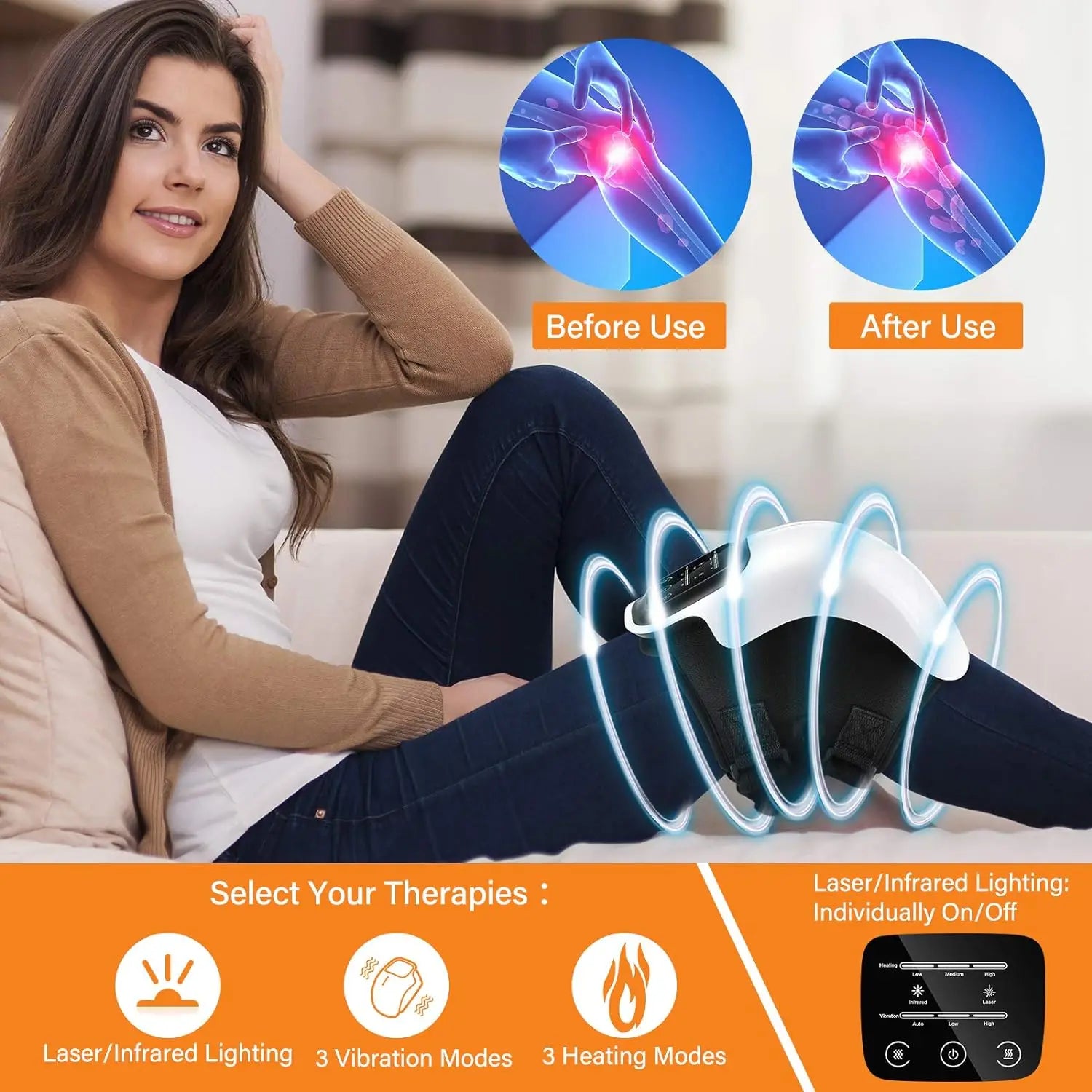 Knee Comfort Vibration Massager™