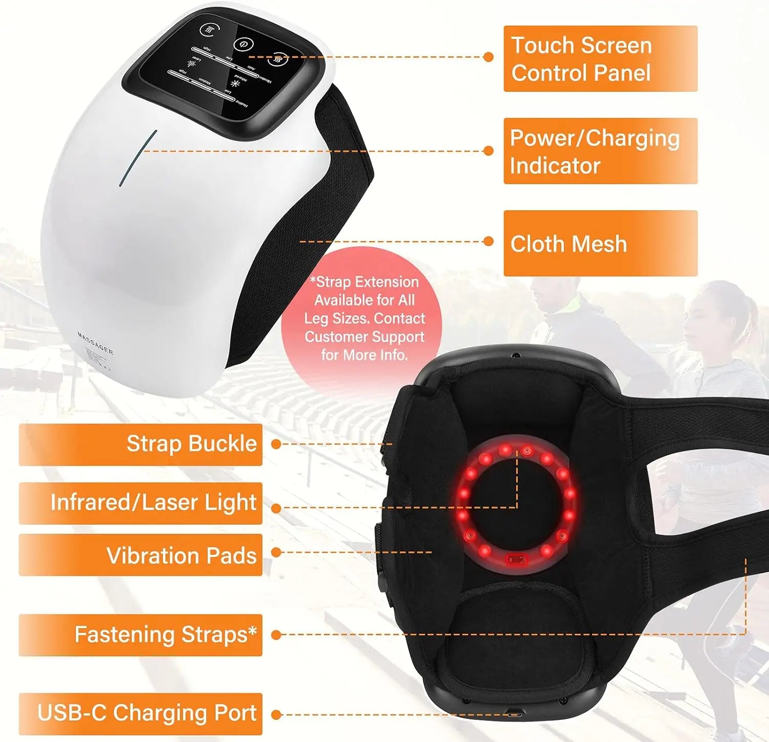 Knee Comfort Vibration Massager™